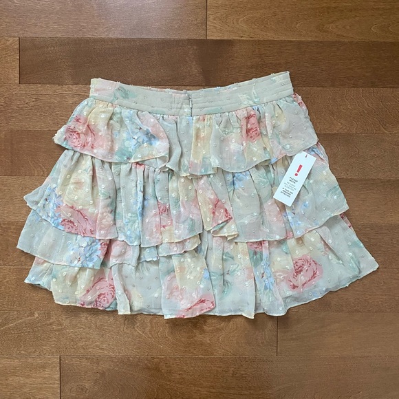 ✨NWT | Bardot X Revolve | Dobby Gypsy Skirt - Picture 10 of 12